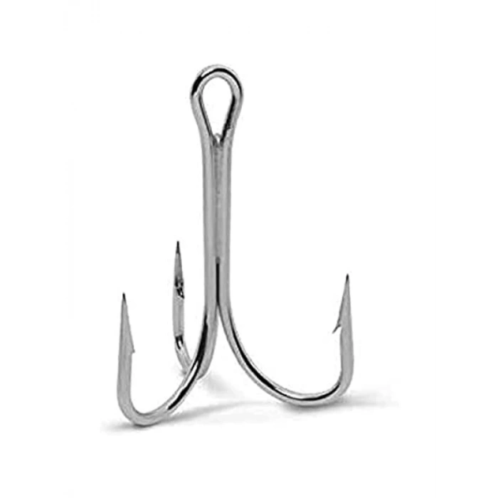 Yüksek Karbon Çelik Üçlü Olta İğnesi No:2-25li