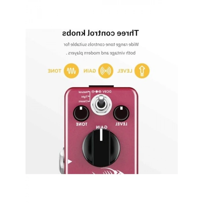 Yüksek Kazançlı Distortion Pedalı - Morpher Modeli