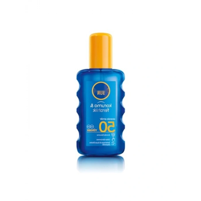 Yüksek Koruyucu Güneş Spreyi SPF50 - Suya Dayanıklı Formül