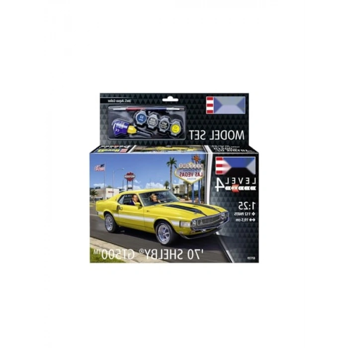 Yüksek Performanslı 1969 Shelby Mustang GT500 Model Seti