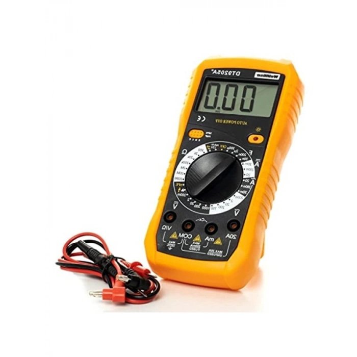 Yüksek Performanslı Dijital Multimetre (750V AC / 1000V DC)