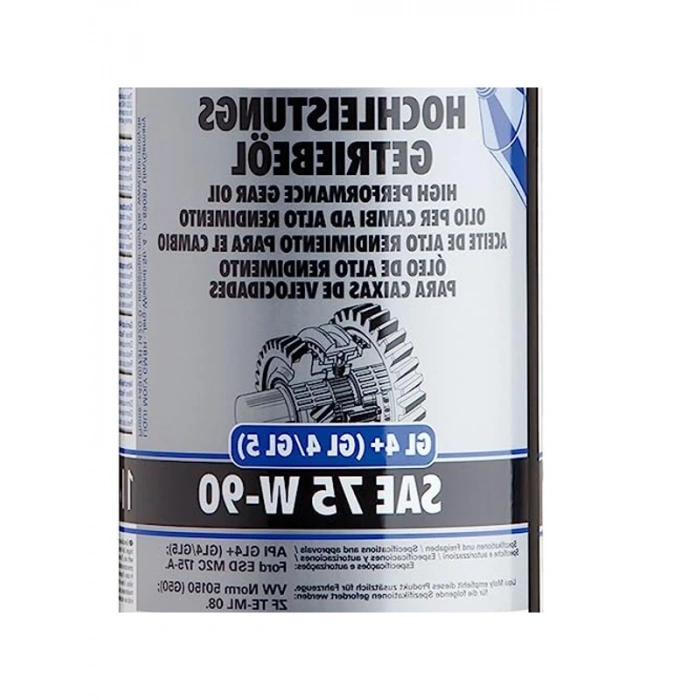 Yüksek Performanslı Dişli Yağı, GL4+ SAE 75W-90 1L Ürünü