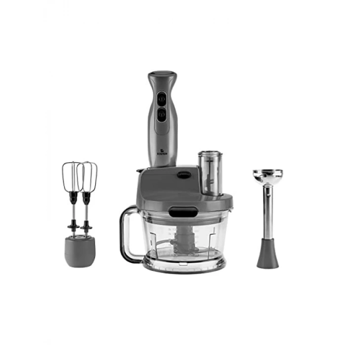 Yüksek Performanslı Mutfak Robotu, 2000 W Güç, Space Gray