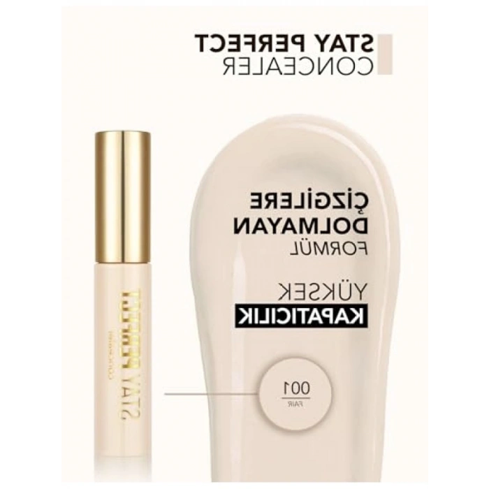 Yüksek Pigmentli Yarı Mat Bitişli Likit Kapatıcı 001 FAIR