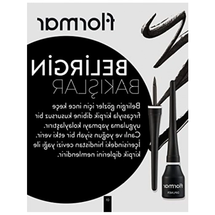 Yüksek Pigmentli Yarı Mat Dipliner, 000 Black