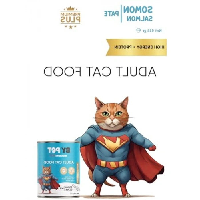 Yüksek Proteinli Balık Etli Kedi Konservesi - 12 Adet