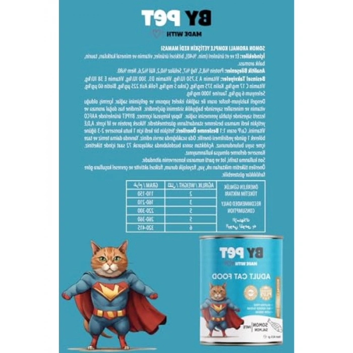 Yüksek Proteinli Balık Etli Kedi Konservesi - 12 Adet