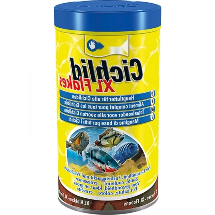 Yüksek Proteinli Cichlid Yem Flakes 500 ml