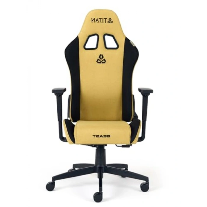 Yüksek Yoğunluklu Kumaş Oyuncu Koltuğu - Mustard Renk