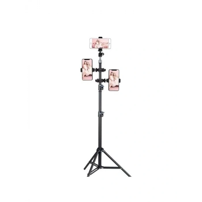 Yüksekliği ve Açı Ayarlı Çekim Tripodu, 2.1 Metre Uzunluk