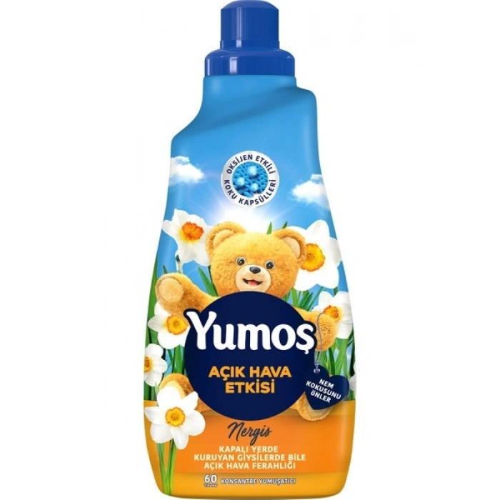 Yumoş Açık Hava Etkisi Nergis Konsantre Yumuşatıcı 1440 ml