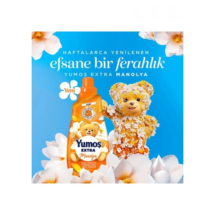 Yumoş Extra Çamaşır Yumuşatıcı Manolya 1440 ml 60 Yıkama