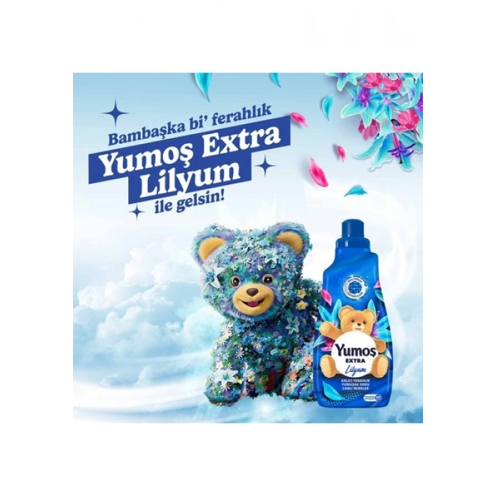 Yumoş Extra Konsantre Çamaşır Yumuşatıcı Lilyum 1440 ml 60 Yıkama