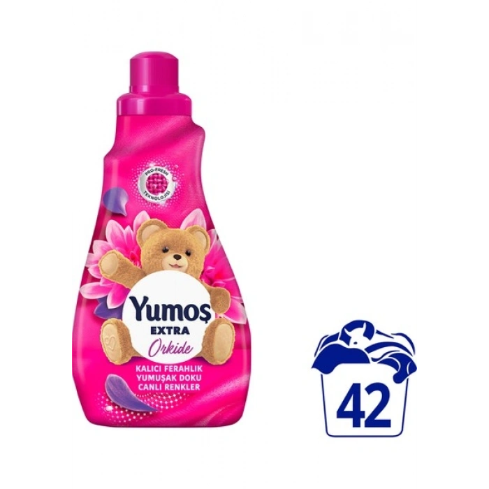 Yumoş Extra Konsantre Çamaşır Yumuşatıcı Orkide 1008 ml 42 Yıkama