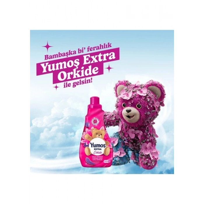 Yumoş Extra Konsantre Çamaşır Yumuşatıcı Orkide 1008 ml 42 Yıkama