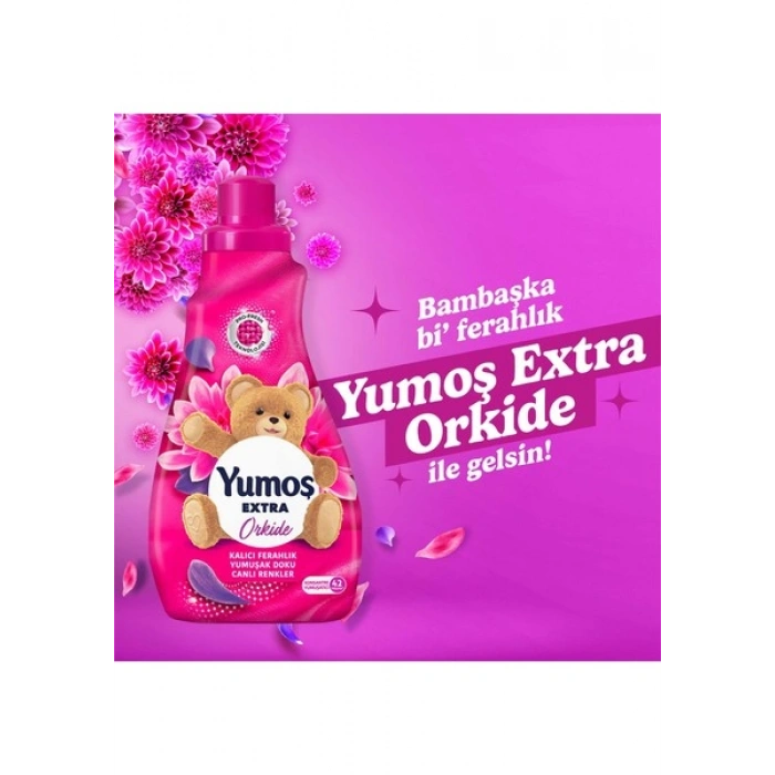 Yumoş Extra Konsantre Çamaşır Yumuşatıcı Orkide 1008 ml 42 Yıkama