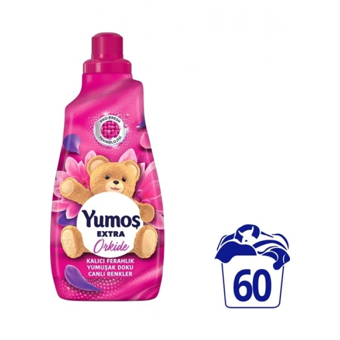 Yumoş Extra Konsantre Çamaşır Yumuşatıcı Orkide 1440 ml 60 Yıkama