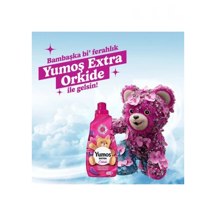 Yumoş Extra Konsantre Çamaşır Yumuşatıcı Orkide 1440 ml 60 Yıkama