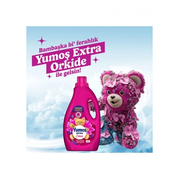 Yumoş Extra Konsantre Çamaşır Yumuşatıcısı Orkide 2520ML