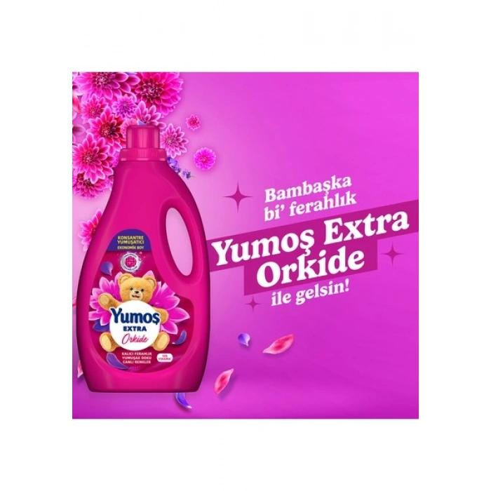 Yumoş Extra Konsantre Çamaşır Yumuşatıcısı Orkide 2520ML