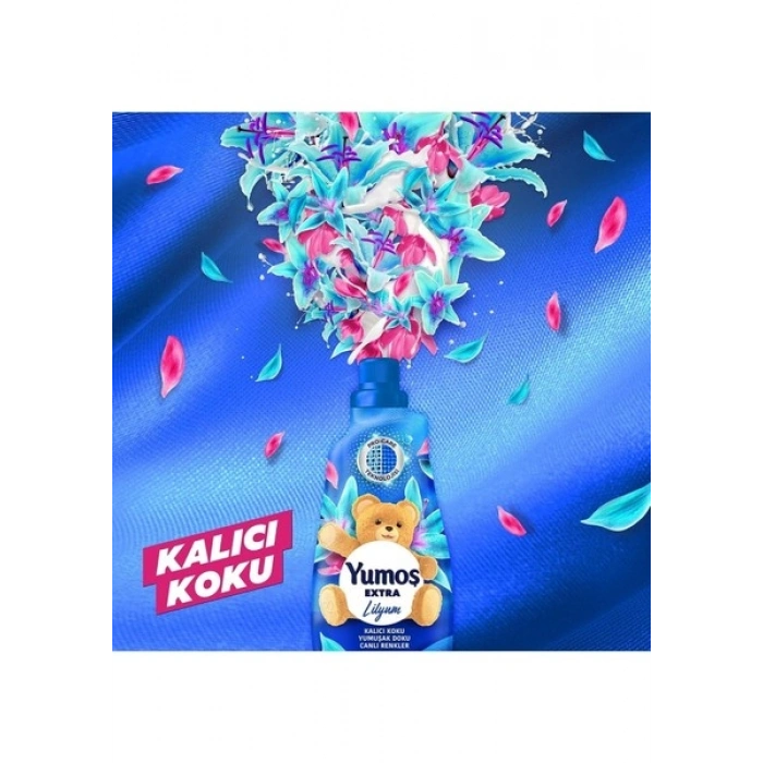 Yumoş Extra Lilyum Konsantre Çamaşır Yumuşatıcı 1440 ml 60 Yıkama X2