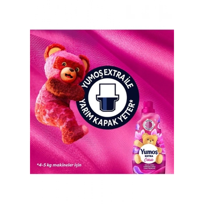 Yumoş Extra Orkide Konsantre Çamaşır Yumuşatıcı 1440 ml 60 Yıkama X2