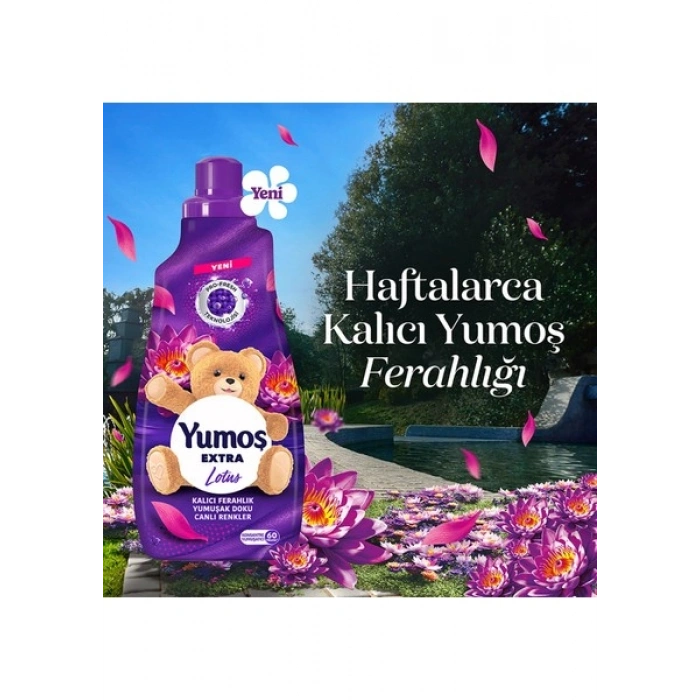 Yumoş Extra Yumuşatıcı Lotus 1440 ml x2