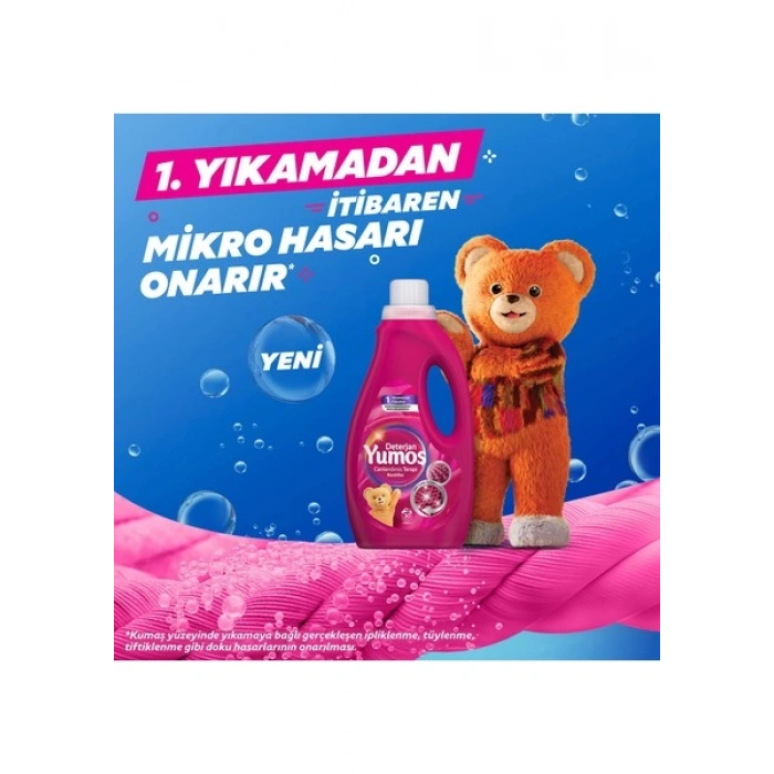 Yumoş Sıvı Bakım Deterjanı Renkli 30 Yıkama 1500 ml