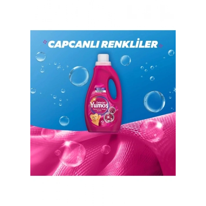 Yumoş Sıvı Bakım Deterjanı Renkli 30 Yıkama 1500 ml
