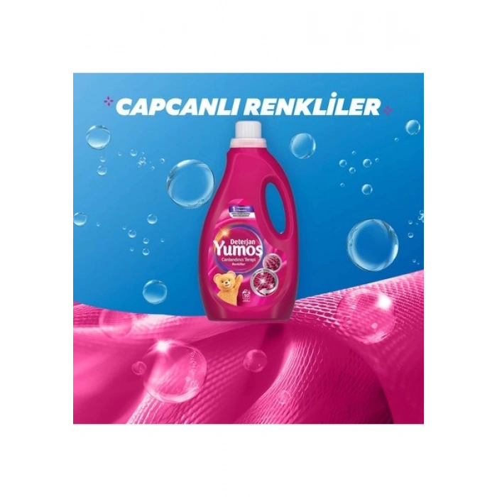 Yumoş Sıvı Bakım Deterjanı Renkli 50 Yıkama 2500 ml