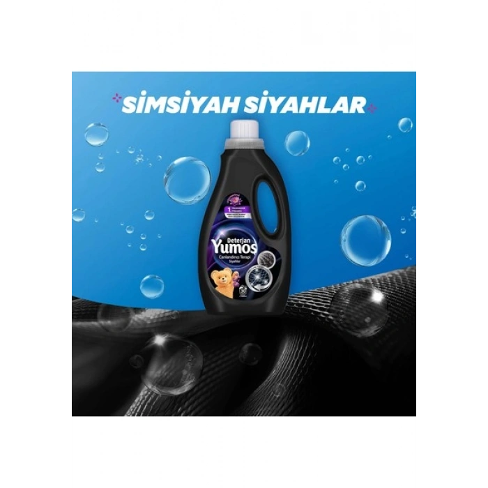 Yumoş Sıvı Bakım Deterjanı Siyah 30 Yıkama 1500 ml