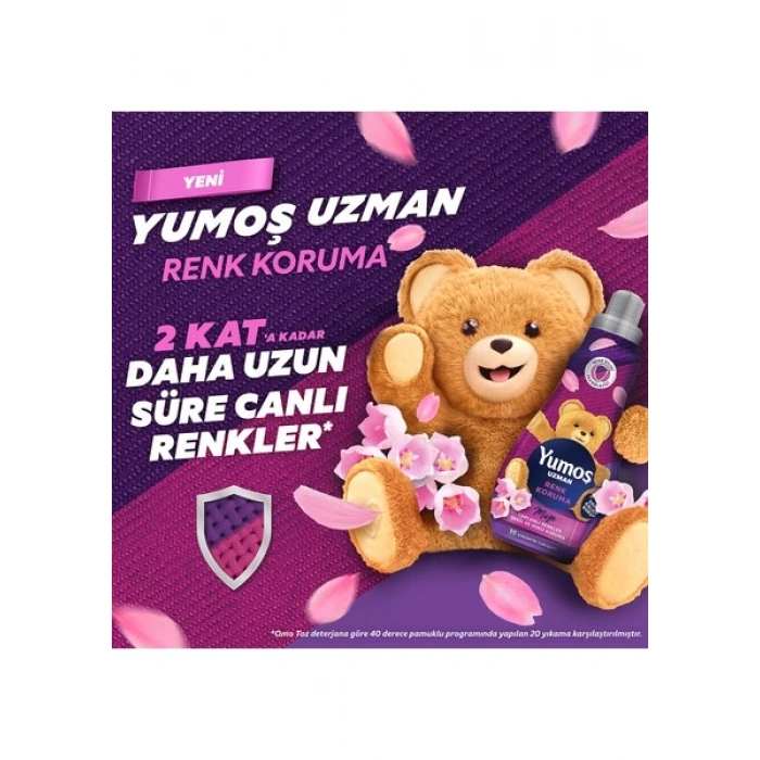 Yumoş Uzman Renk Koruma Konsantre Yumuşatıcı 1200 ml