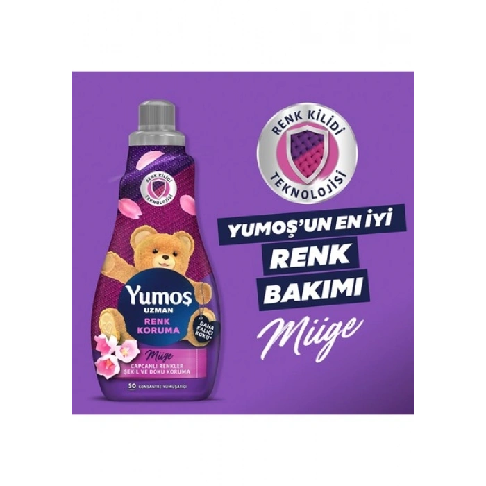 Yumoş Uzman Renk Koruma Konsantre Yumuşatıcı 1200 ml