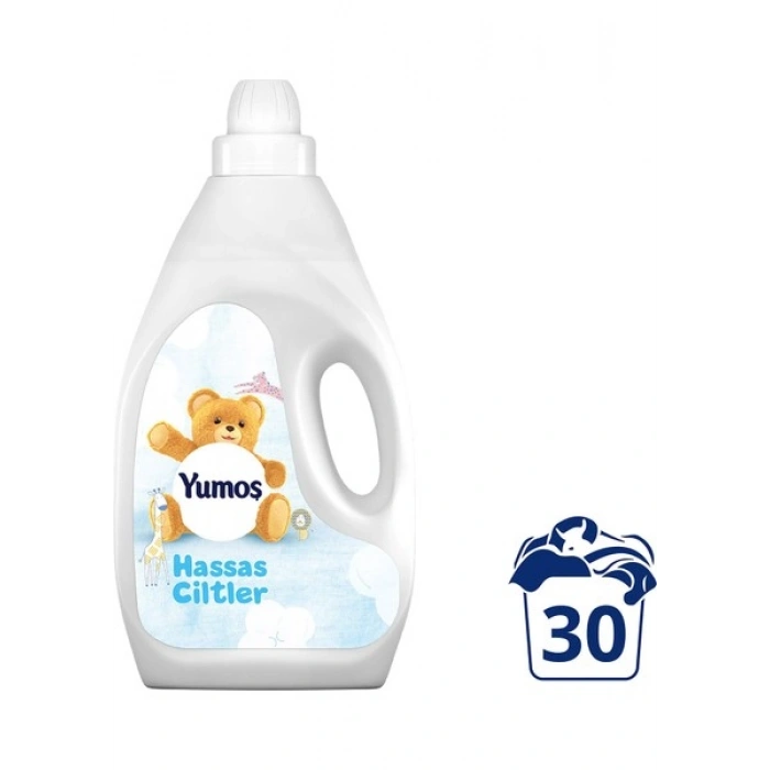 Yumoş Yumuşatıcı Hassas Ciltler İçin 3000 ml