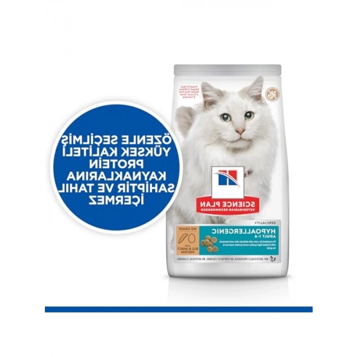 Yumurta ve Böcek Proteinli Kedi Maması 1,5 Kg
