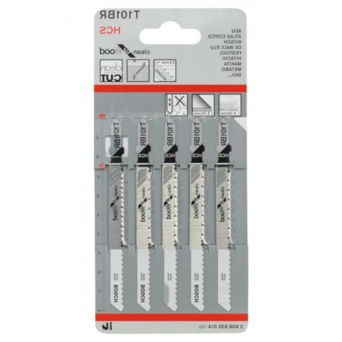 Yumuşak Ahşap İçin 5li Testere Bıçağı Seti - T101BR