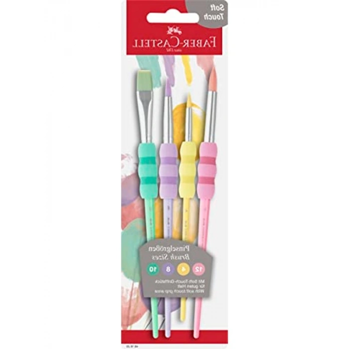 Yumuşak Dokulu Fırça Pastel Seti, Ergonomik Tasarım
