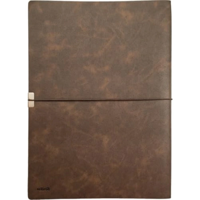Yumuşak Dokulu Premium Defter B5 - Kahverengi