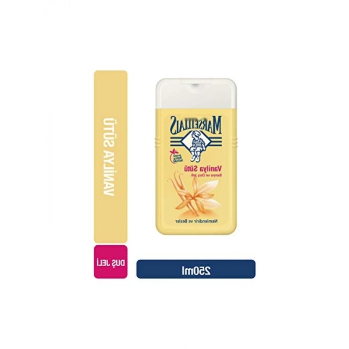 Yumuşak Formül Vanilya Sütü Duş Jeli (250 ml)
