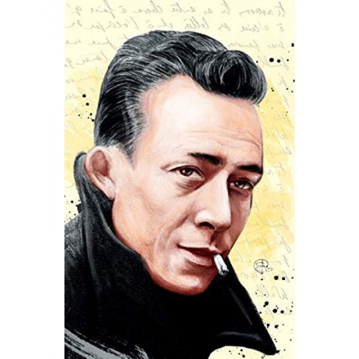Yumuşak Kapaklı Defter - Albert Camus Tasarımı