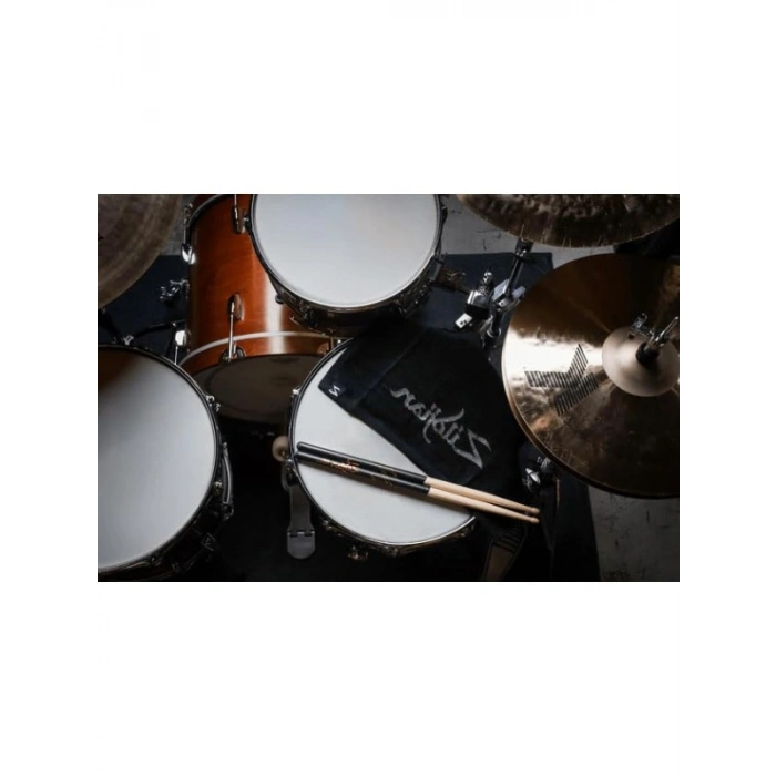 Yumuşak Pamuklu Siyah El Havlusu - 40,6 x 12,7 cm