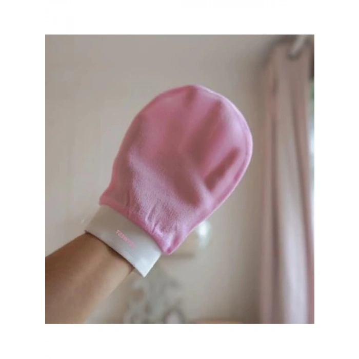 Yumuşak Peeling Eldiveni - Pembe Banyo Lifi