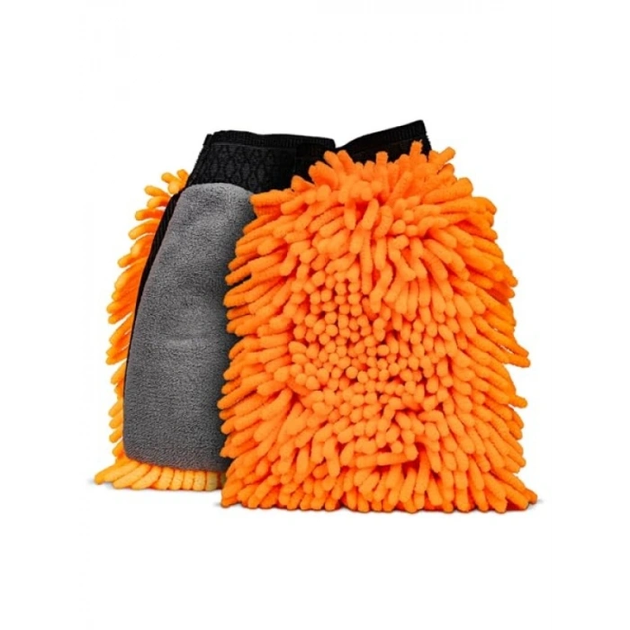 Yumuşak Peluş Araç Yıkama Eldiveni - Çift Taraflı