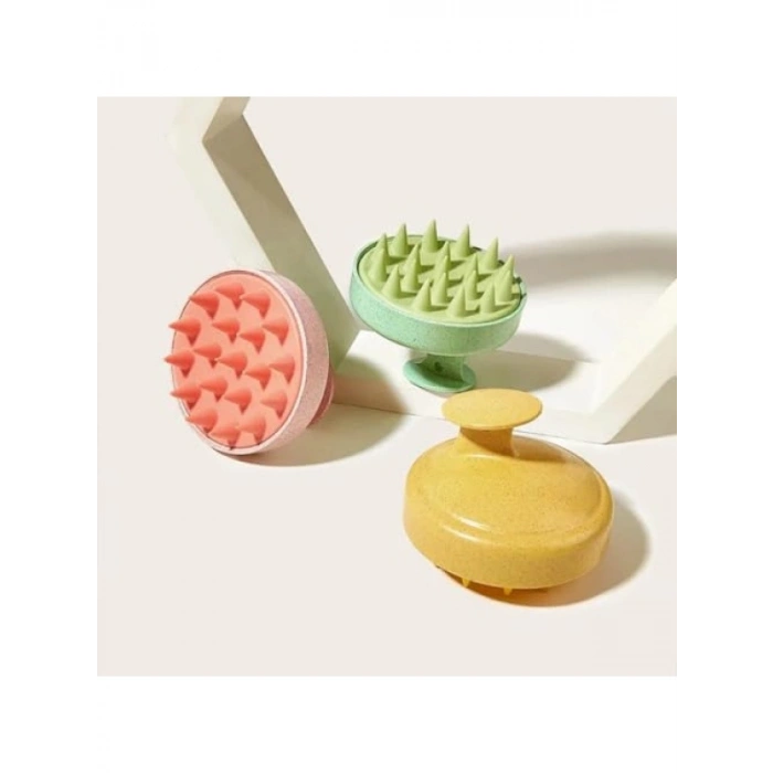 Yumuşak Silikon Duş Tarağı - Saç Yıkama ve Masaj