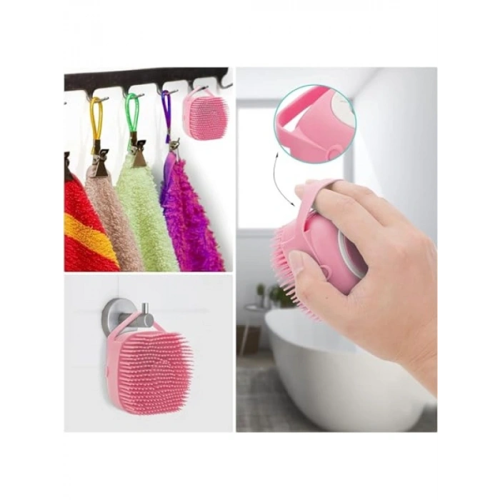 Yumuşak Silikon Evcil Hayvan Banyo Fırçası