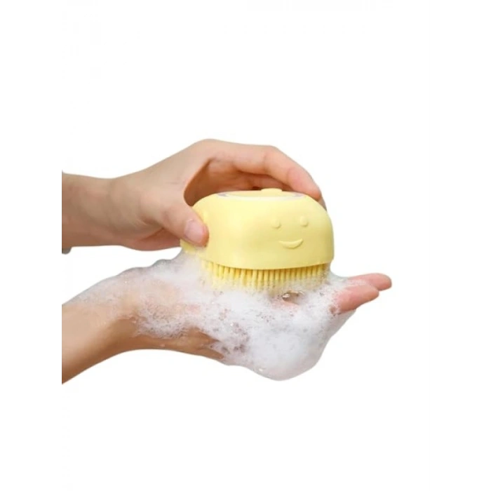 Yumuşak Silikon Hayvan Yıkama Kesesi - 80 ml Hazneli