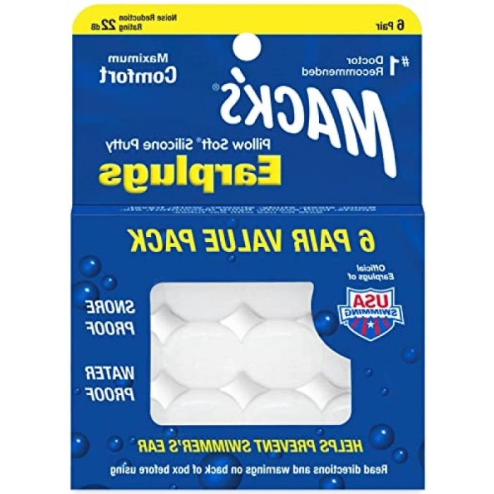 Yumuşak Silikon Kulak Tıkaçları - 6 Çift