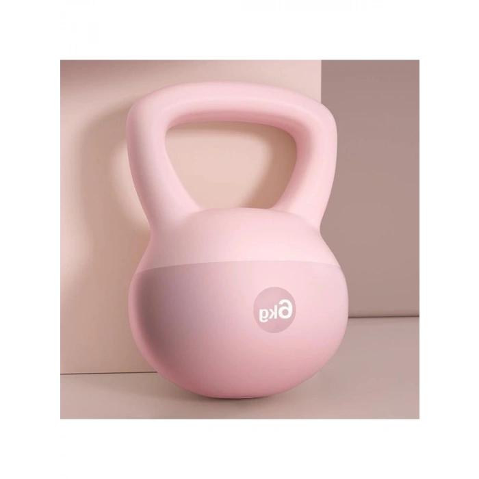 Yumuşak Tabanlı Metal Kumlu Kettlebell - Dayanıklı ve Ses Yapmaz
