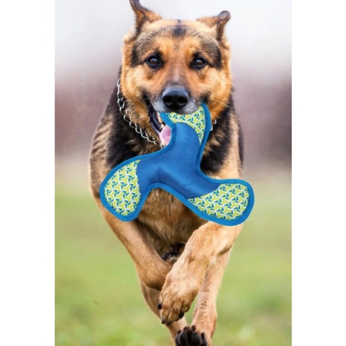 Yumuşak Üçgen Yıldız Bumerang Oyuncak, 26 cm