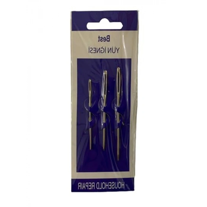 Yün İğnesi Seti - 3 Adet ile Yaratıcı Projeler için